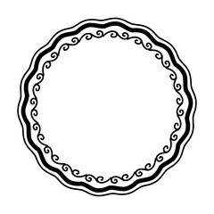 Circle Border Ligature