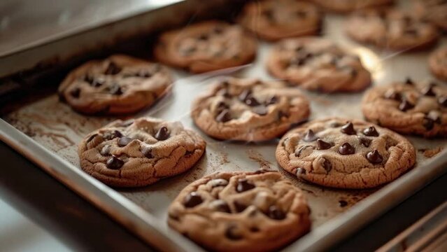 Delicious Fresh Baked Chocolate Chip Cookies