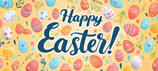 Happy Easter text on Greeting Cards. Happy Easter Holidays Cards. Happy Easter cards to your friends and family. Happy Easter Messages. Happy Easter Cards & Greetings.