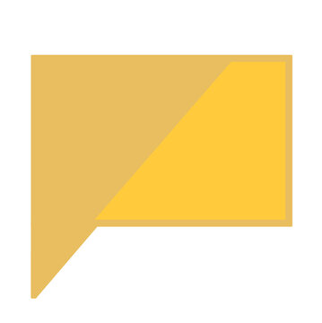 Digital illustration of a yellow folder holding a blank sheet of paper, useful for business presentations or web design