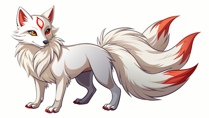 a fox vector illustration