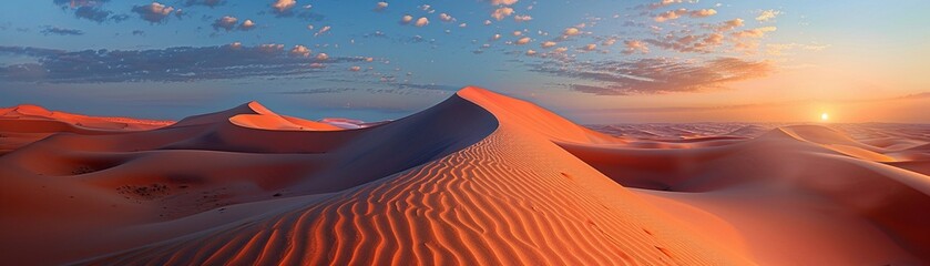 Discovering tranquility in desert landscapes - obrazy, fototapety, plakaty