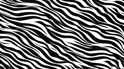 Black and white zebra skin. Black strip animal jungle texture zebra background.