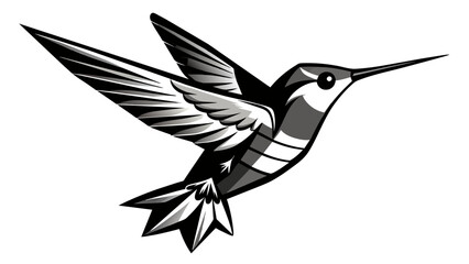 Flying bird and svg file