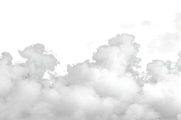 white Smoke on an isolated transparent background png