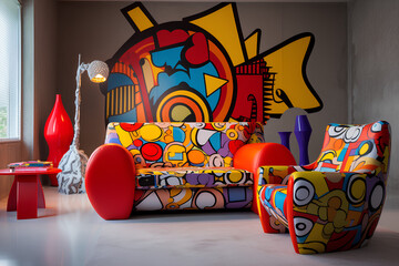 Quirky Allure: Revel in the Funky Furniture of Pop Art