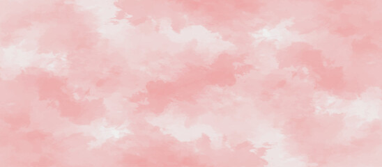Abstract pink watercolor background .hand painted vector illustration .gradient pink texture background .Soft pink grunge background frame.	