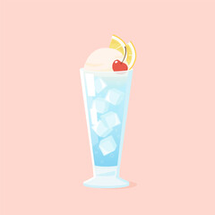 blue cream soda