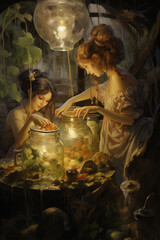 Family Photos Tell a Story: Vintage Memories in Small Frames 