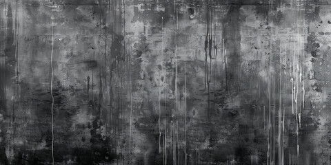Black and gray grunge background texture. Black and grey abstract old grungy concrete wall background texture.banner