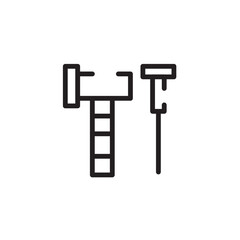 Tools Work Builder Line Icon