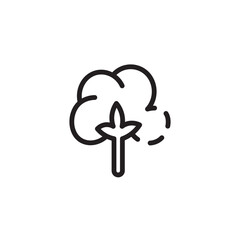 Crop Fabric Farming Line Icon