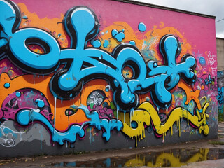 Urban Expressions Vibrant Graffiti and Street Art Covers