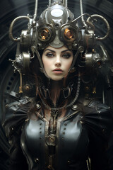 Industrial Elegance: Beauty of Steampunk in Full Display