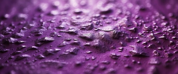 Purple metallic rough grunge surface texture background from Generative AI