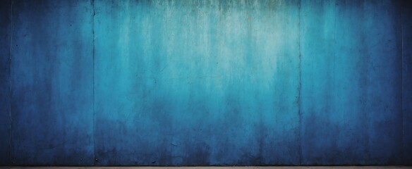 Royal blue gradient grunge rough vintage flat texture surface background from Generative AI - obrazy, fototapety, plakaty