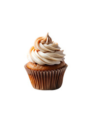 Freshly cupcake png isolated on transparent background