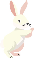 Cute rabbits, wild animals and pets, Easter