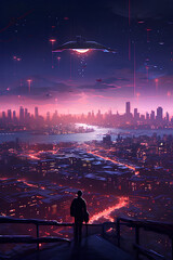 Fototapeta premium The Essence of a Dance: Minimalism in Motion