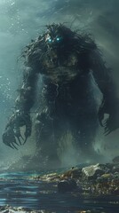 monster character scary mystical.