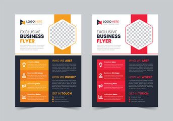 Creative Corporate Flyer Template | A4 | Print Ready