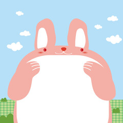 토끼메모지 © 이나 윤