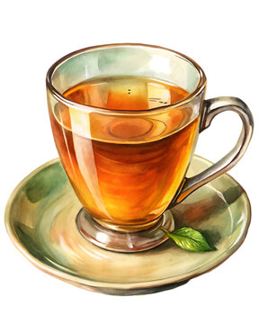 hot and fresh tea