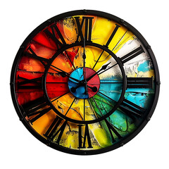 Wall clock PNG transparent background a necessary device for indicating time.