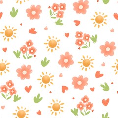 Vector cute easter set. An egg with ears and a chicken in an egg. Cute eggs. Basket with eggs. Cute Easter patterns.