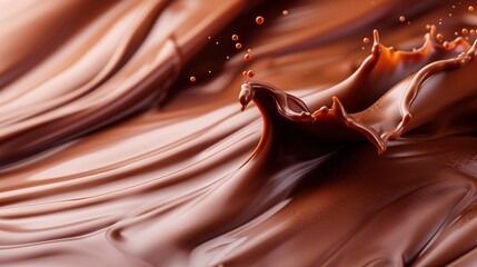  Chocolate background texture brown milk wave