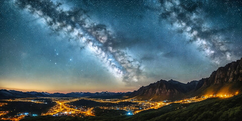 Awe-inspiring night skies, including stars, the Milky Way, celestial events like meteor showers