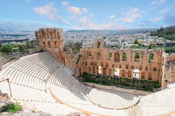 Gardinen Herodes Atticus amphitheater of Acropolis, Athens © neirfy