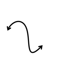 Hand Drawn Arrow Decorative Design