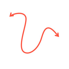 Hand Drawn Arrow Decorative Design