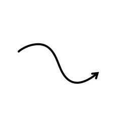 Hand Drawn Arrow Decorative Design