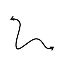 Hand Drawn Arrow Decorative Design