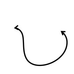 Hand Drawn Arrow Decorative Design