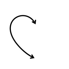 Hand Drawn Arrow Decorative Design