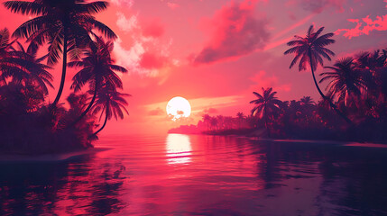 summer wallpaper presenting warm and comfortable.
