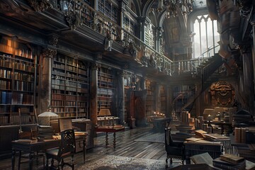 Ancient Library Mystique