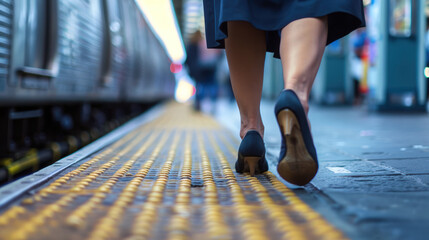 Work Commute: Suburban Train Passengers