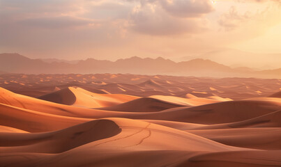 Landscape background about desert - obrazy, fototapety, plakaty