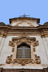 mother church of s. Andrea Presicce-Acquarica Lecce Puglia Italy