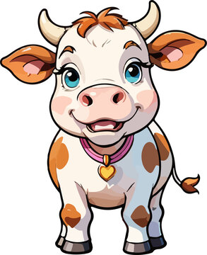 Cow Animal Cartoon Image