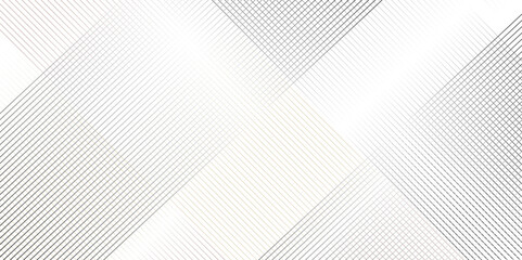 Vector gray line abstract pattern Transparent monochrome striped texture, minimal background. Abstract background wave circle lines elegant white diagonal lines gradient creative concept web texture. - obrazy, fototapety, plakaty