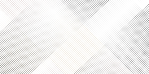 Foto op Aluminium Vector gray line abstract pattern Transparent monochrome striped texture, minimal background. Abstract background wave circle lines elegant white diagonal lines gradient creative concept web texture. © MdLothfor
