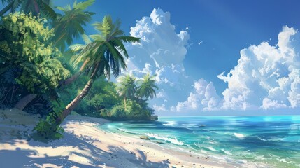 Obraz premium Tropical beach