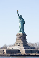 Statue of Liberty on a sunny day