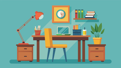 a desk vector illustration design 4.eps