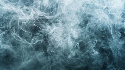 Mystical Smoke Swirling Abstractly in the Air - obrazy, fototapety, plakaty